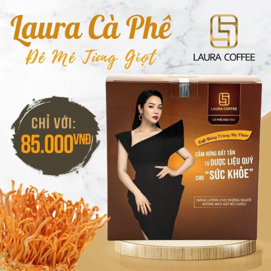 Cà Phê Đông Trùng Hạ Thảo Nhật Kim Anh - LAURA COFFEE