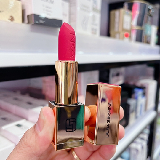 Son Laura Sunshine Golden Velvet Lipstick No.12 - Hồng Ánh Tím