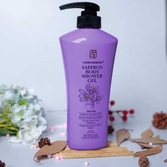 SAFFRON BODY SHOWER GEL - Sữa Tắm Nhụy Hoa Nghệ Tây Nhật Kim Anh - LAURA SUNSHINE