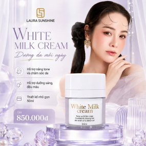 Kem Dưỡng Da Laura Sunshine White Milk Cream SPF30 50ml