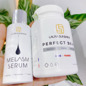 Viên uống chuyên nám trắng da Perfect Skin Laura Sunshine 60 viên