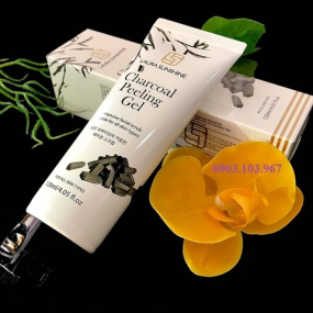 CHARCOAL PEELING GEL – Tẩy Da Chết Mặt Từ Than Hoạt Tính Nhật Kim Anh – LAURA SUNSHINE